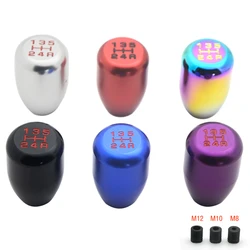Universal Racing 5 Speed Car Gear Shifter Knob Manual Automatic Alloy Gear Shift Knob Shift Lever