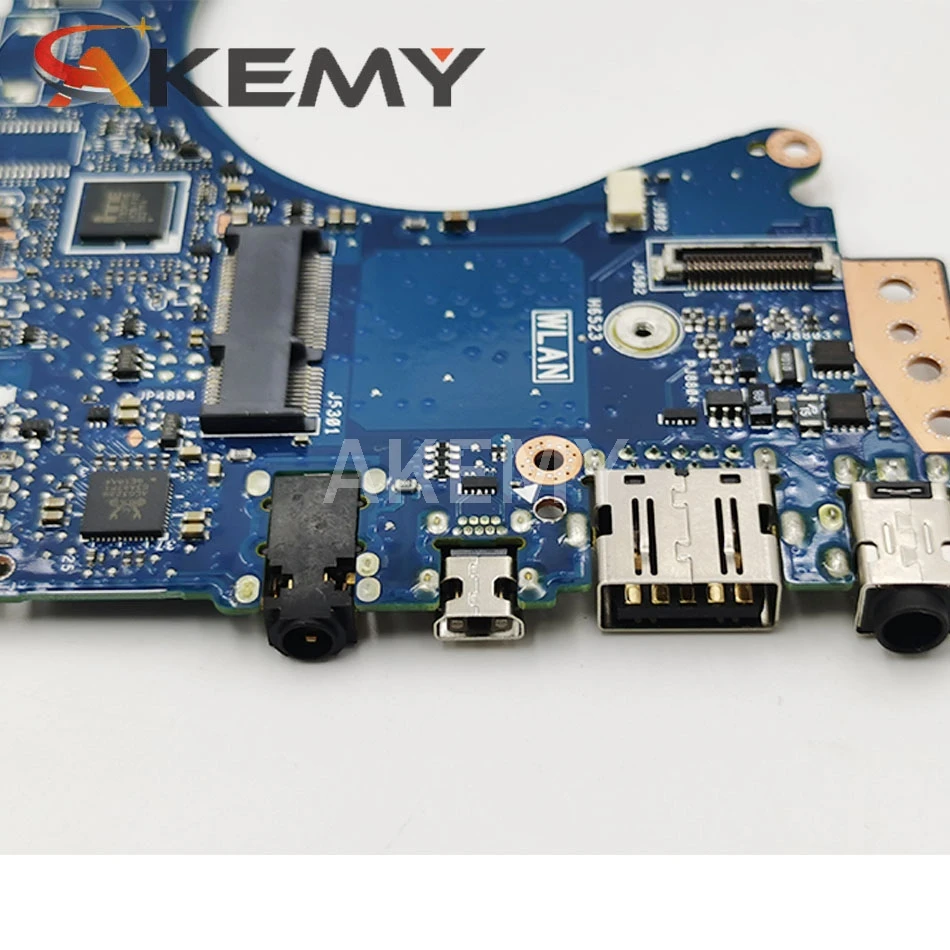 Akemy UX301LA Laptop motherboard For Asus UX301LA UX301LAA UX301L UX301 Test original mainboard I5-4200 8GB RAM motherboard