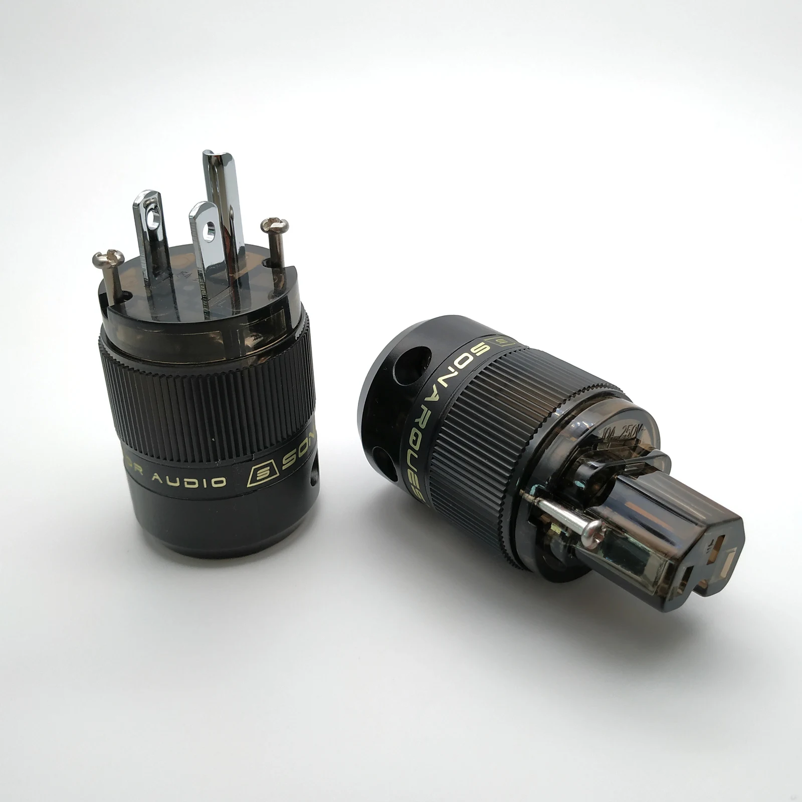 SONARQUEST SE-PP(D) SE-PC(D) High End родием нам Мощность Plug& IEC разъем для Hi-Fi аудиоусилитель