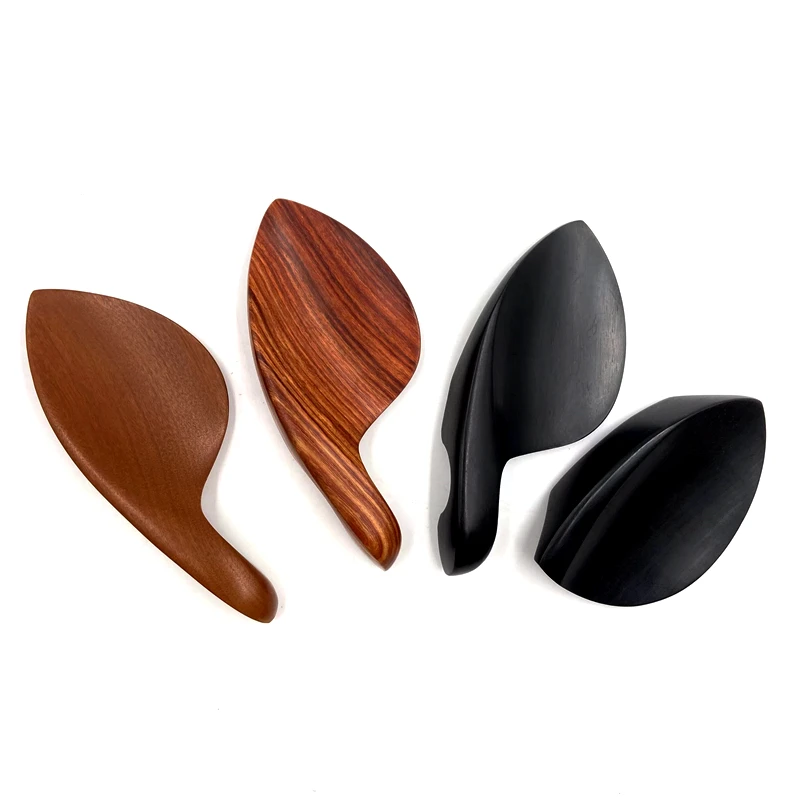 1pcs Viola Chin Rest Chinrest + Silver/gold Screw Ebony/jujube wood/Red rosewood viola Parts Accessories fittings