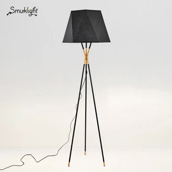 

Standing Staande Lamp Led Nordic Floor Lamps for Living Room Vloer Lamp American Style Simplicity and Retro LED Bulbs Metal Iron