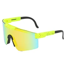 

Big Frame Sunglasses For Men True Film Glasses Women Multi Color Film Lens Eye Protection Outdoor Sports Riding Googles UV400