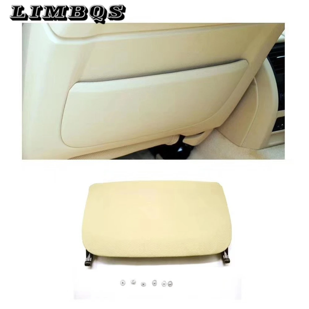 US $75.19 Car seat back board for BMW F10 F11 F07 F02 series rear backrest Panel part genuine leather cover leather cover storage pocket