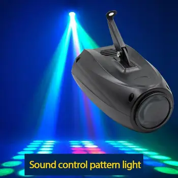 

LED Airship Light Disco Light Sound Control Double Stage Light LED Uplights Strobe Stage Flashing Light Double Head Beam Light