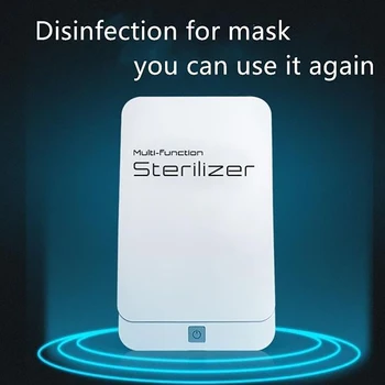

Household UV Sterilizer Box Ultraviolet Disinfector for Phone Jewelry Sterilizer Safety Hygiene Good Sealing Performance