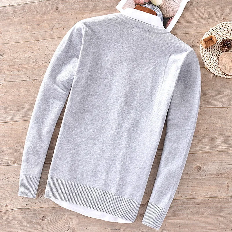 Men's spring Autumn Male Slim Sweater v neck cardigan sweater boy solid Print Jacket Coat Casual Collar Knitting button Sweaters Men's spring Autumn Male Slim Sweater v neck cardigan sweater boy solid Print Jacket Coat Casual Collar Knitting button Sweaters