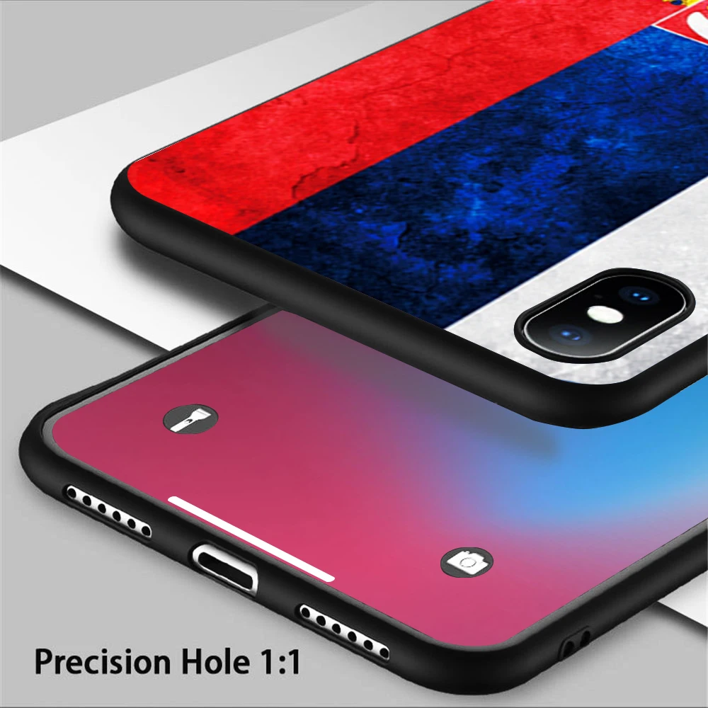 Coque Сербия Флаг 2 Чехлы для мобильного телефона из мягкого силикона чехол iPhone 11 Pro