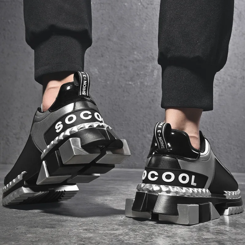 

INS Super Fire Dad Shoes MEN'S SHOES Spring Trend Versatile Korean-style Casual Sports Shoes Online Celebrity Running MEN'S SHOE