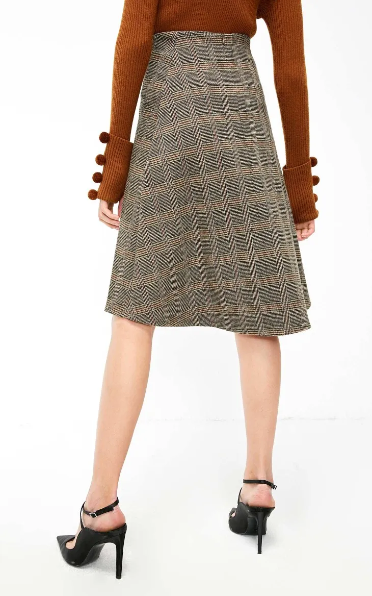 Vero Moda Женская юбка с молнией на спине и большим подолом | 31911G507