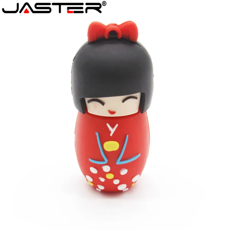 JASTER японские куклы кимоно девушка usb флэш накопитель флеш 4 ГБ 8 16 32 64 карта памяти