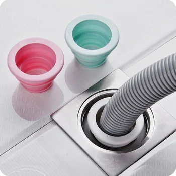 

Deodorant Seal Ring Bathroom Accessories Plug Washing Machine Sink Drain Srain Insect Seal Plug Sewer Pipe Deodorization Ring