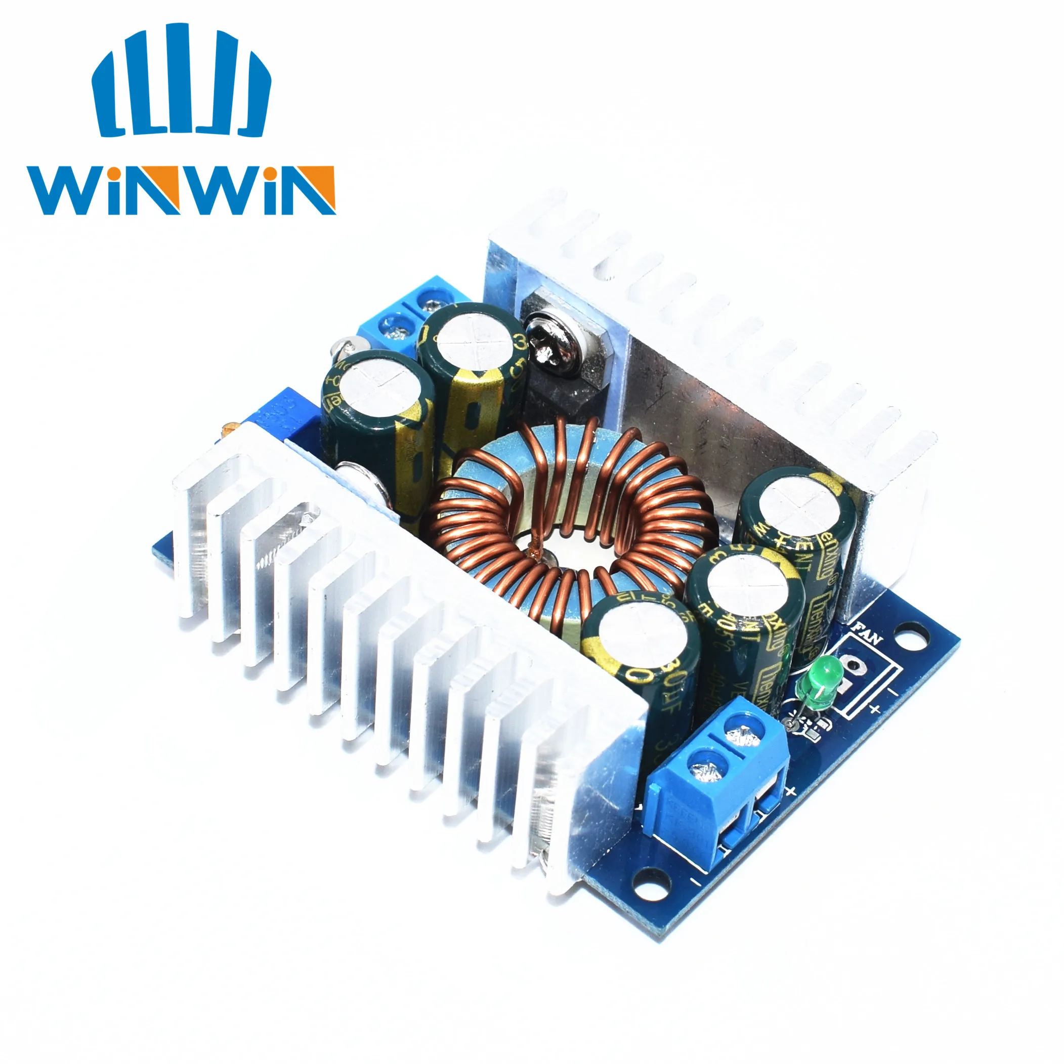 

A03 1pcs DC-DC High Power Low Ripple 12A Adjustable Step-down Module 95% Efficient Car Power Module