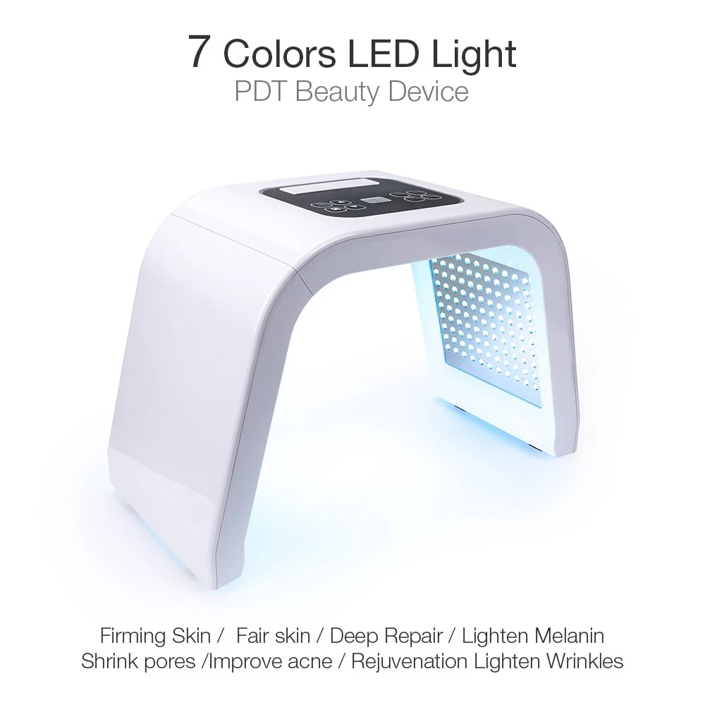  ForeverLily Pro 7 Colors Photon PDT Led Facial Mask Rejuvenation Lighten Anti Wrinkles Firming Skin - 33008636158