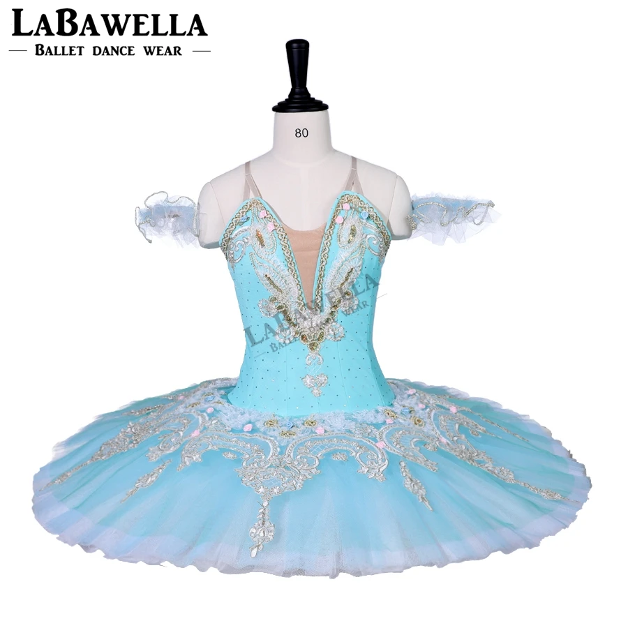 

Raymonda Platter Pancake Ballet Tutu BT9059B Adults Professional Ballet Tutus Blue Black Le Corsaire Performance Tutu Costume