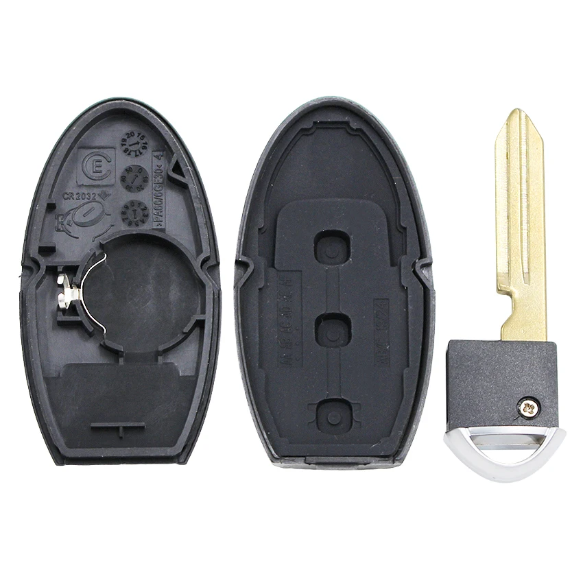 3 кнопки дистанционного ключа чехол оболочки умный корпус для ключей от автомобиля Uncut Blade для Nissan Altima Maxima Murano Sentra 370Z Pathfinder Rogue