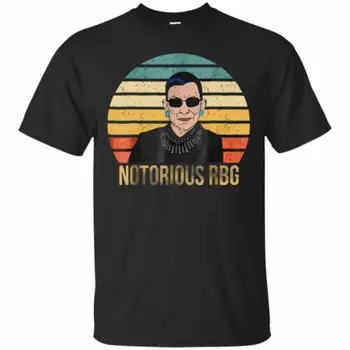 

Vintage Notorious Rbg Ruth Bader Ginsburg Political Support Black T-Shirt 2019 Fashion Unisex Tee