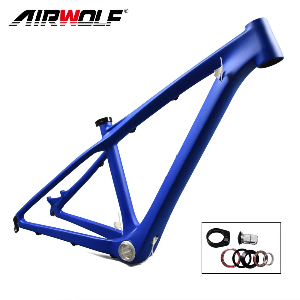 Airwolf-Telaio Per Bicicletta Da Montagna In Carbonio Per Bambini, T800 Toray, Mtb Frameset, A Sgancio Rapido, 26 Pollici, 14 Pollici, 135*9Mm