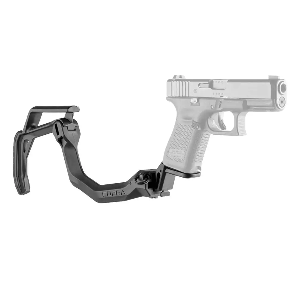 

Magorui Tactical Foldable Pistol StockFolding Glock Stock Cobra Buttstock for Glock G17 G19