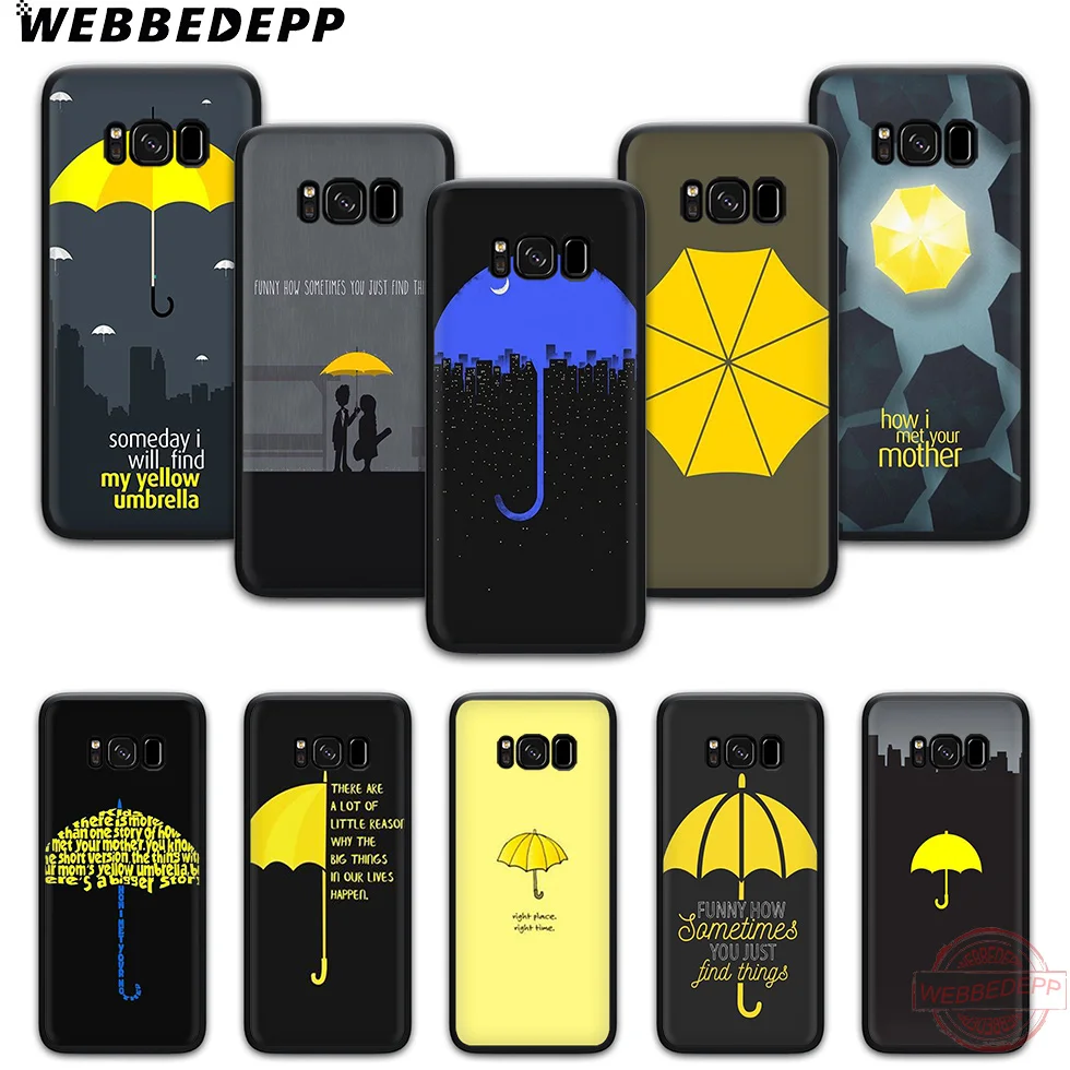 WEBBEDEPP How Do I Meet Your Mother Soft Phone Case for Samsung S6 S7 Edge S8 S9 S10 Plus J4 J6 J7 J8 Note8 9 10 |