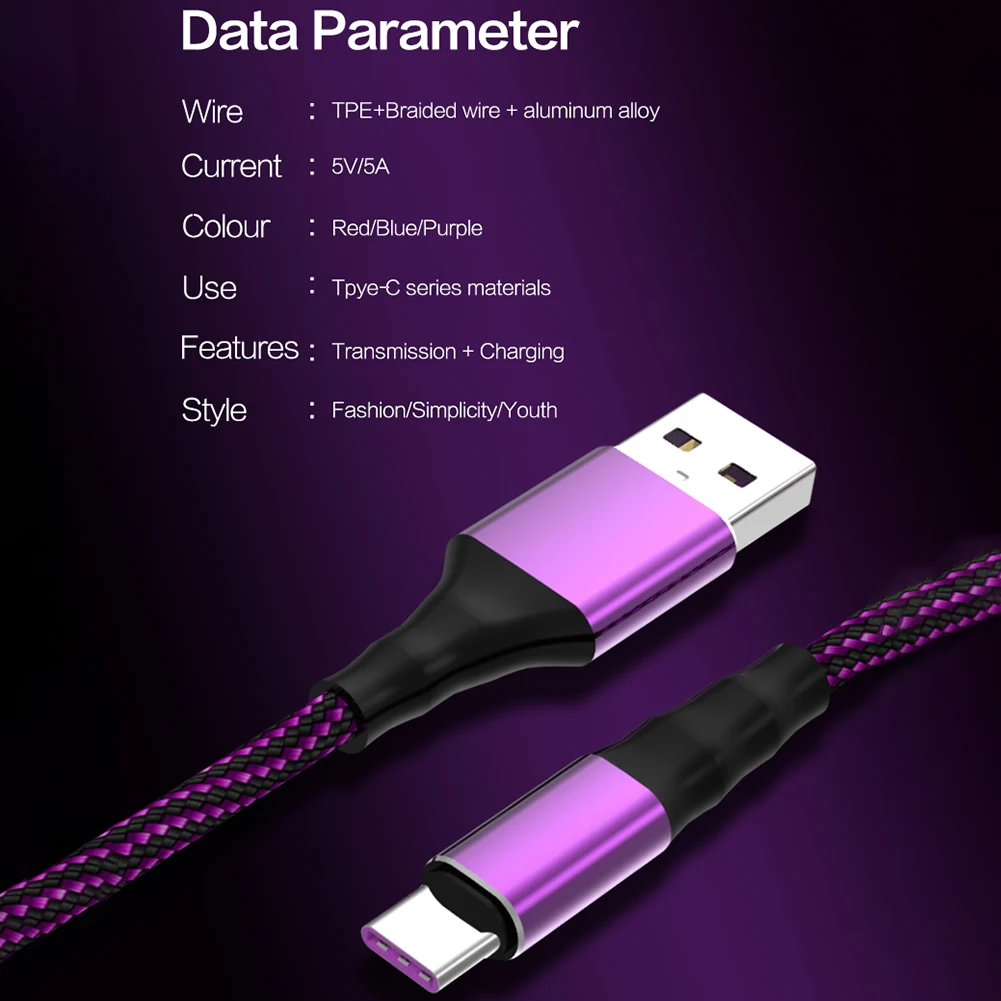 MAYROUND 1,8 м 5А супер быстрое супер зарядное устройство Быстрая зарядка type C USB кабель для передачи данных телефонный провод для huawei mate 30 Pro P20 P30 Pro