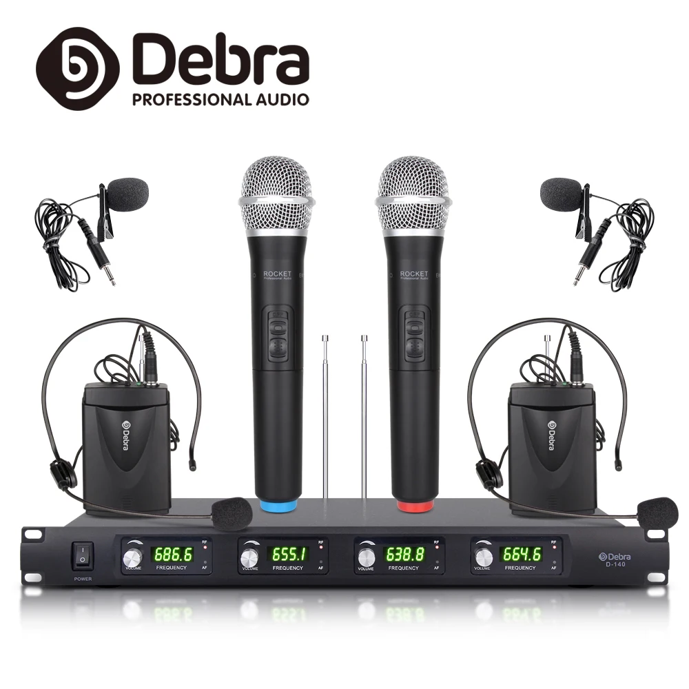 Debra Audio D-140 4 Channel with Handheld or