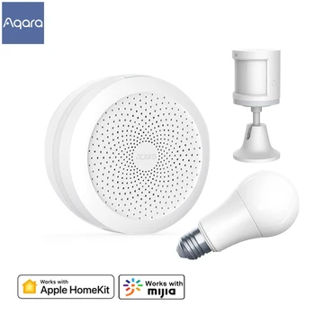 

Original Aqara Hub Smart Home Light Set Gateway LED Bulb Human Body Motion Sensor Work with Apple HomeKit Mijia Smart Home APP