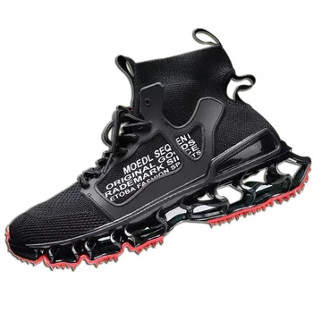

Men Shoes Mesh Uppers Sneakers Height Increase Hollow Sole Lightweight Wear-Resistant Shoes Men