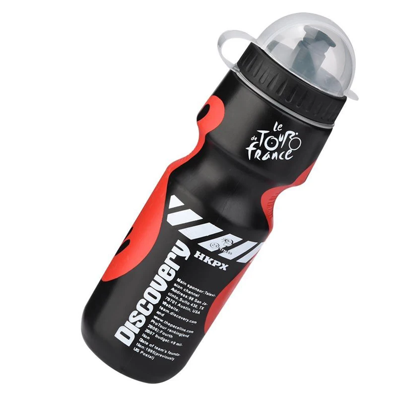 Bicycle Water Bottle with Holder Cage Bracket Cycling Sports Drink Jug