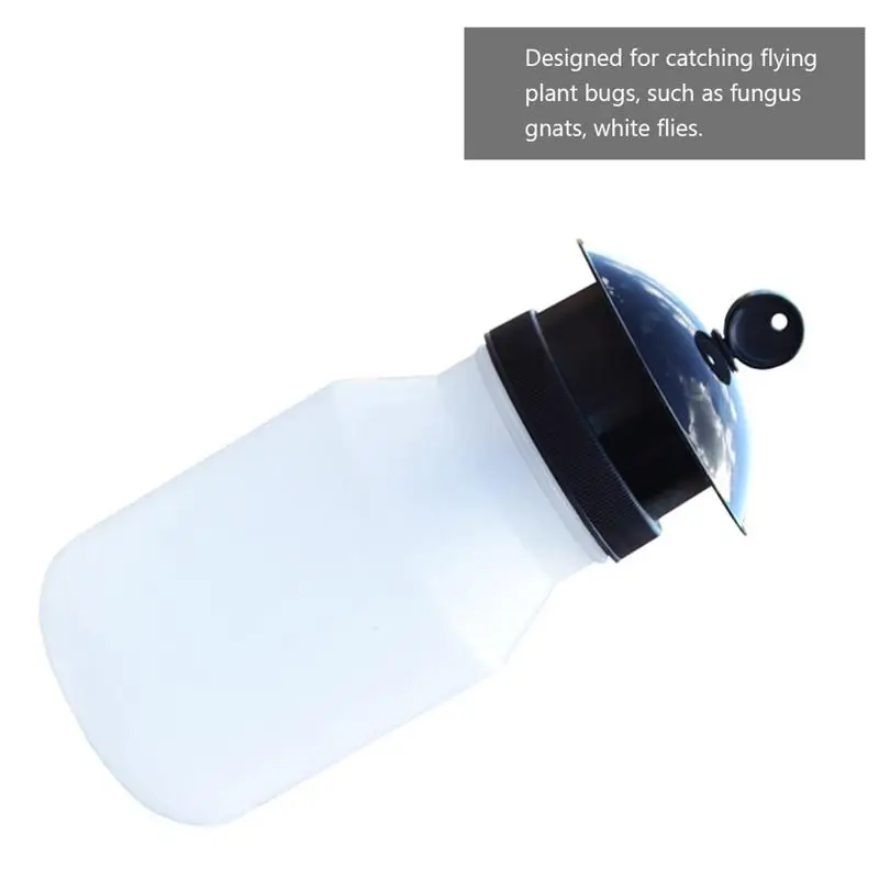 2Pcs White Sticky Trap Gnat Traps Fruit Fly Trap for Garden Outdoor