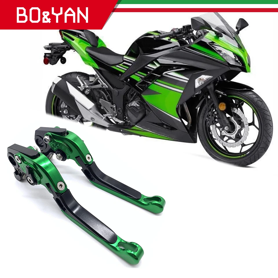 VERSYS 300X Для Kawasaki NINJA 400 300R 250R Z300 z125 z250SL мотоциклетные Складные Выдвижные Тормозные Рычаги Сцепления