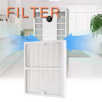 

Professional Replacement Air Purifier Filter A/B/C/D Hepa Model Household Odors Cleaning Tool Universal Design for Idylis White