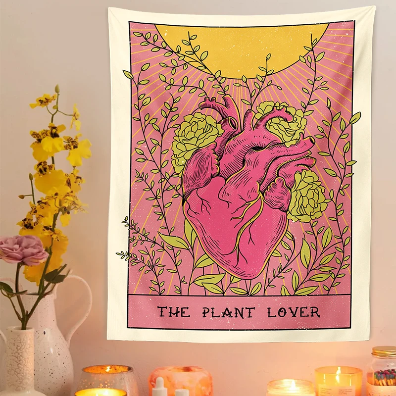 Tapestry Decorations Tarot Card Wall Hanging Bohemian Style