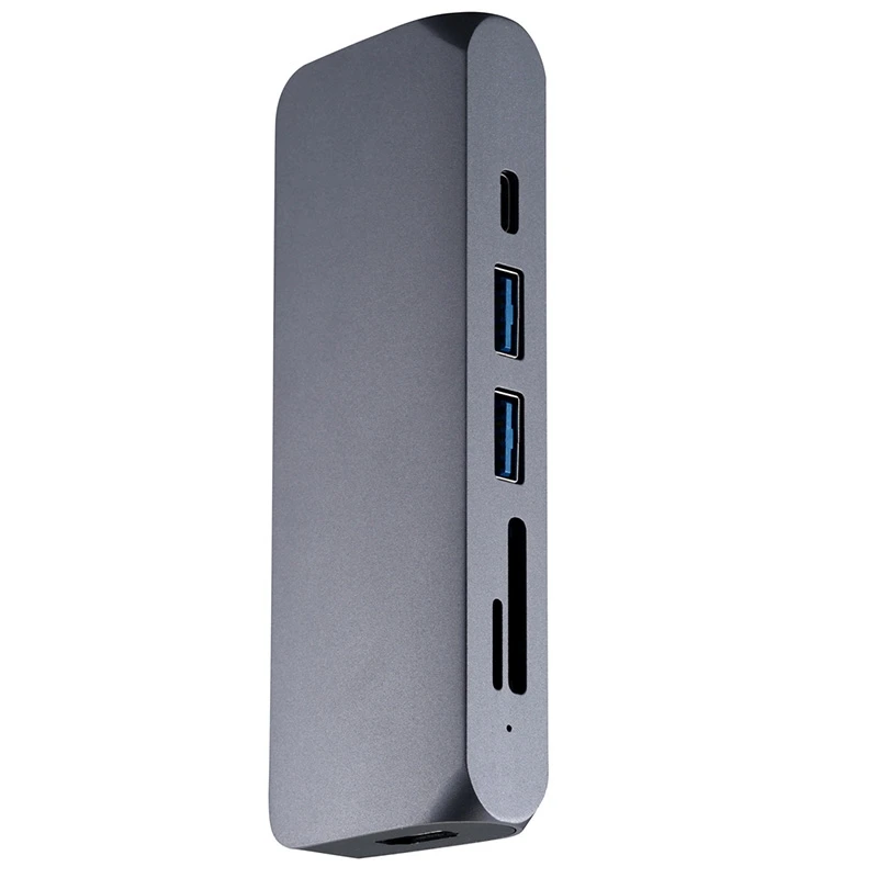 Usb-C к Hdmi 6-в-1 конвертер может вместить type-C к Usb3.0 Sd Tf карта концентратор зарядки расширитель адаптер