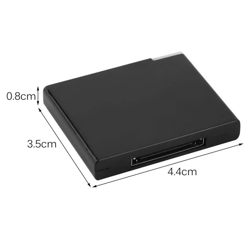 Black & White v2.0 A2DP Music Receiver Adapter For iPod For iPhone 30 Pin Dock Docking Station Speaker with 1 LED White Black & White v2.0 A2DP Music Receiver Adapter For iPod For iPhone 30 Pin Dock Docking Station Speaker with 1 LED White