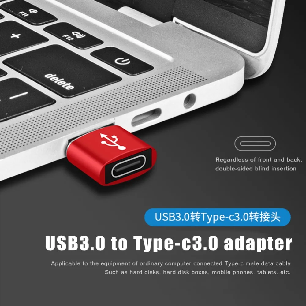 USB 3,0 тип A папа к USB3.1 Тип C гнездовой разъем конвертер адаптер USB к type-c зарядка передача данных Совместимость с OTG