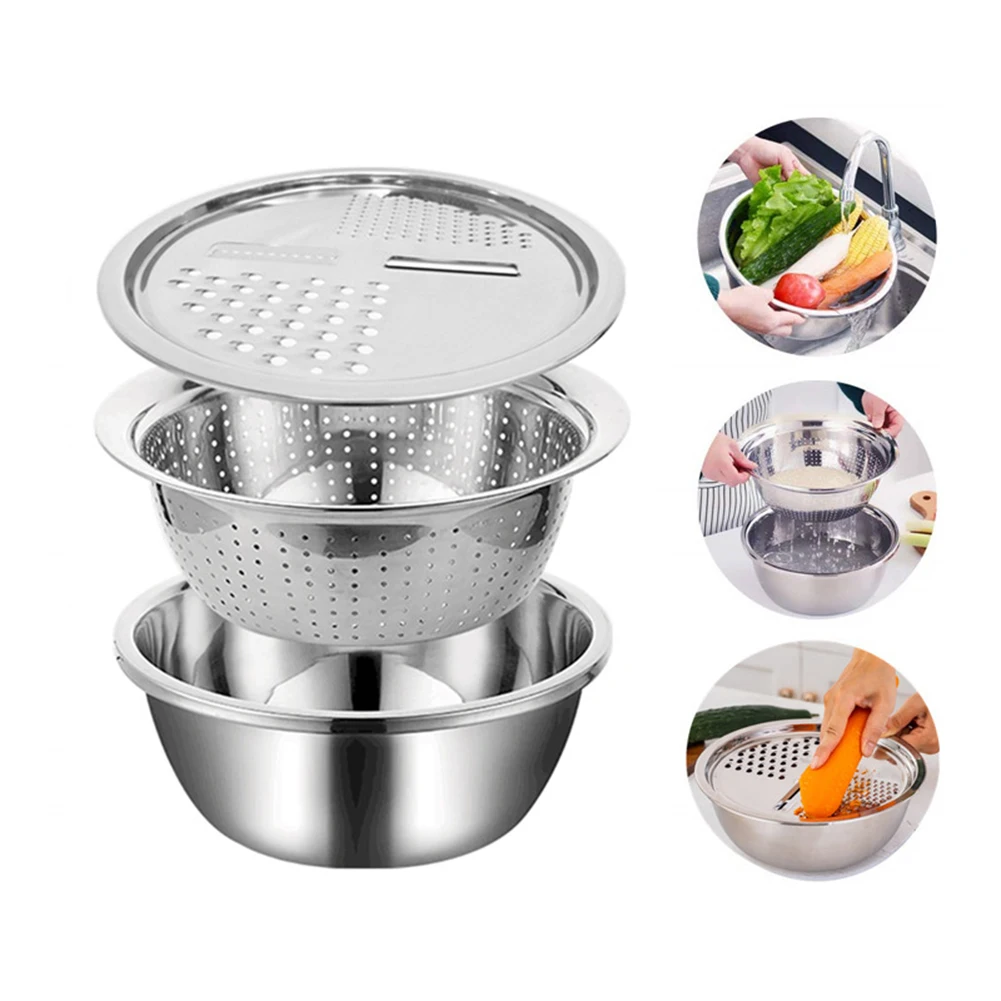 3 шт./компл. кухонная фотография из нержавеющей стали|Терки| |