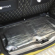 Автомобильный задний багажник двигателя звукоизоляционный коврик Fibrewall Тепловая пена коврик для Smart 451 453 fortwo forfour универсальные автомобильные аксессуары