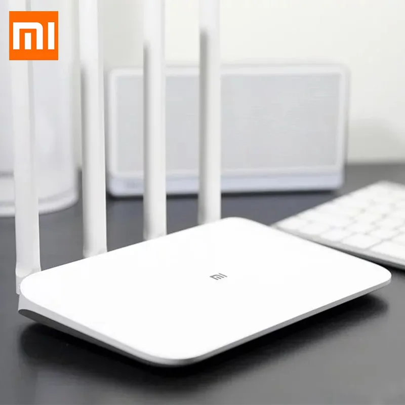 Xiaomi Mi WiFi 4 маршрутизатор 1167 Мбит/с смарт 4 антенны гигабитный Ethernet 2,4/5G двухдиапазонный беспроводной маршрутизатор