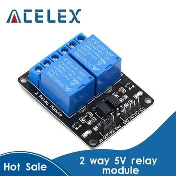 

1PCS 5V 2 Channel Relay Module Shield for Arduino ARM PIC AVR DSP Electronic .We are the manufacturer 2-way relay module