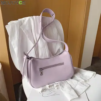 

Women Elegant Handbag Purse PU Leather Solid Color Female Shoulder Crossbody Sling Bag