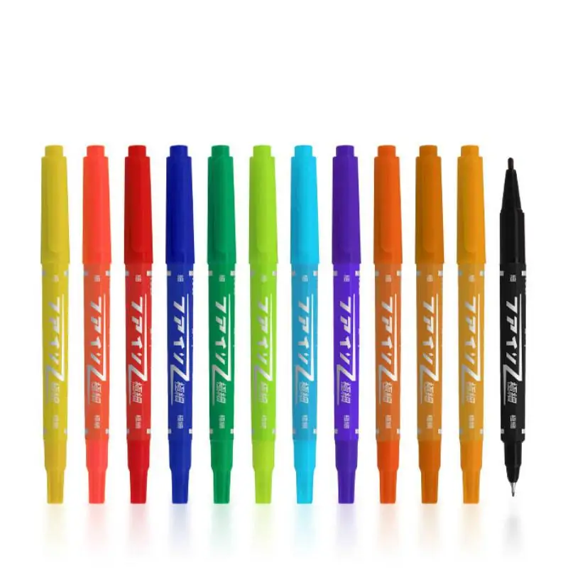 1pcs Colors Marker Pen DIY Scrapbooking Crafts Soft Brush For Drawing DIY Photo Album