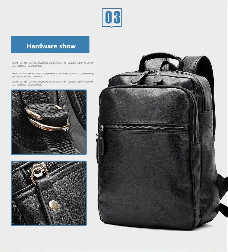 Лидер продаж! Женский модный мужской рюкзак для путешествий рюкзак Mochilas школьная мужская кожаная деловая сумка большая дорожная сумка для ноутбука