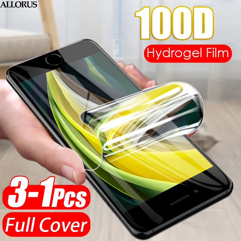 1-3 Pcs Soft Hydrogel Film for iphone se 2020 se 2 Screen Protector se2 2020se iphonese 2 Front Film ip i phone se2020 Not Glass