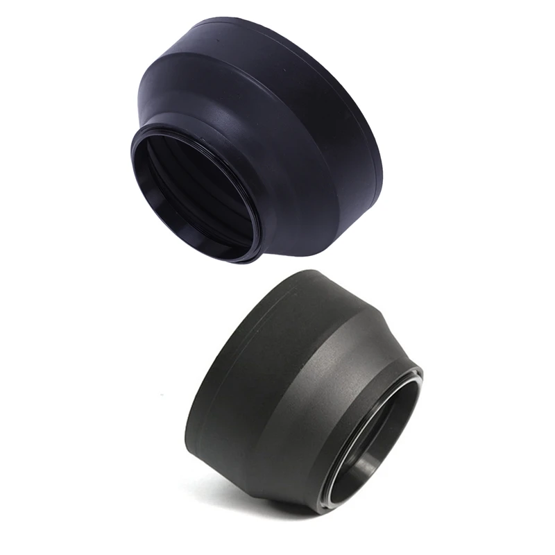 HOT-2Pcs Uv крышка бленда Cpl Fld Nd Градуированный фильтр для объектива Резиновая бленда-62 мм и 77 мм