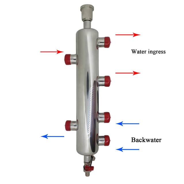 Hydraulic separator boiler buddy buffer tank 1 inch for under flooring  heating control water ufh manifold