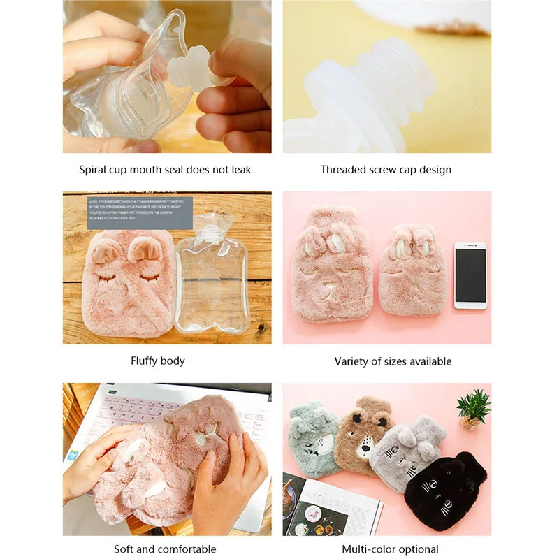 Brand-New-Bottle-Soft-Hot-water-Bag-Plush-Student-Durable-Cartoon-Portable-Winter-Warm