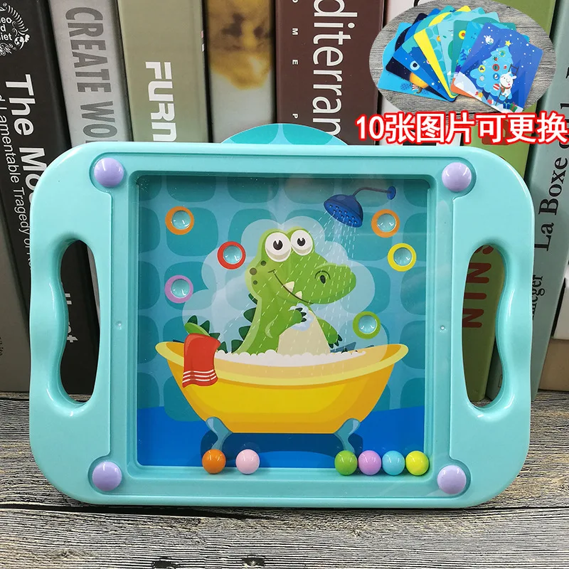 

Children Mindfulness Training Toy Educational Roll-on Ball Bearing Balance Maze GIRL'S And BOY'S 3-4-5 a Year of Age