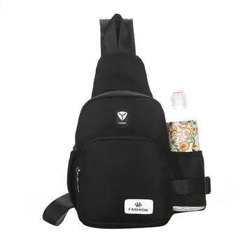 

Women Joker Crossbody Fashion Chest Pocket Shoulder Bag Travelling Mountaineering Mobile Phone Bag Waist Packs Large-capacity