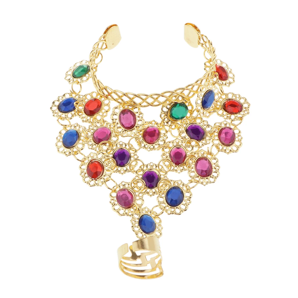 2 шт браслет на предплечье Восточное из бисера блестящие ювелирные изделия|Танец