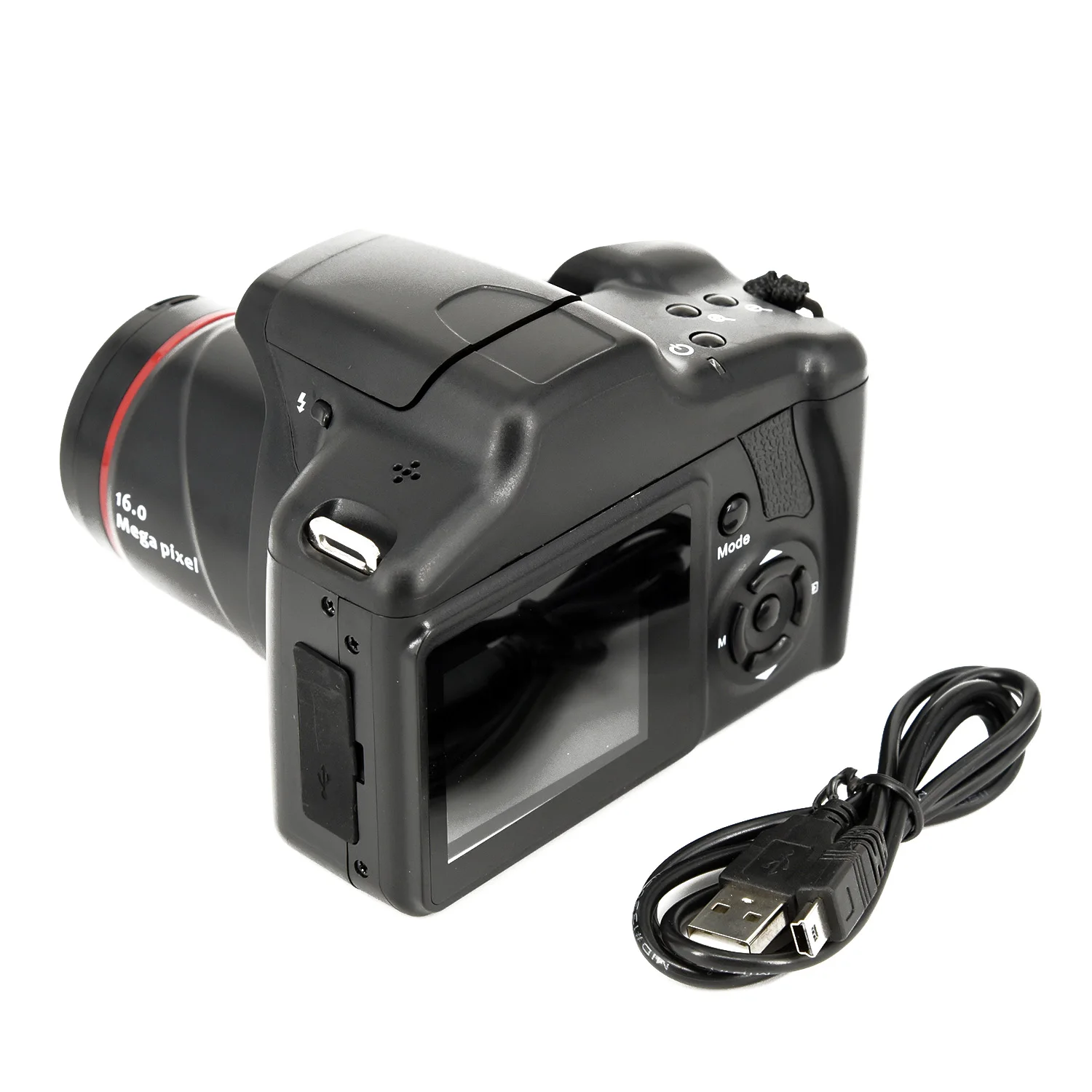 Динамик SLR камера NTSC/PAL анти-встряхивание кабель Крышка микрофон 16MP 1080P 2,4 дюймов 115*48*50 мм ЖК TFT